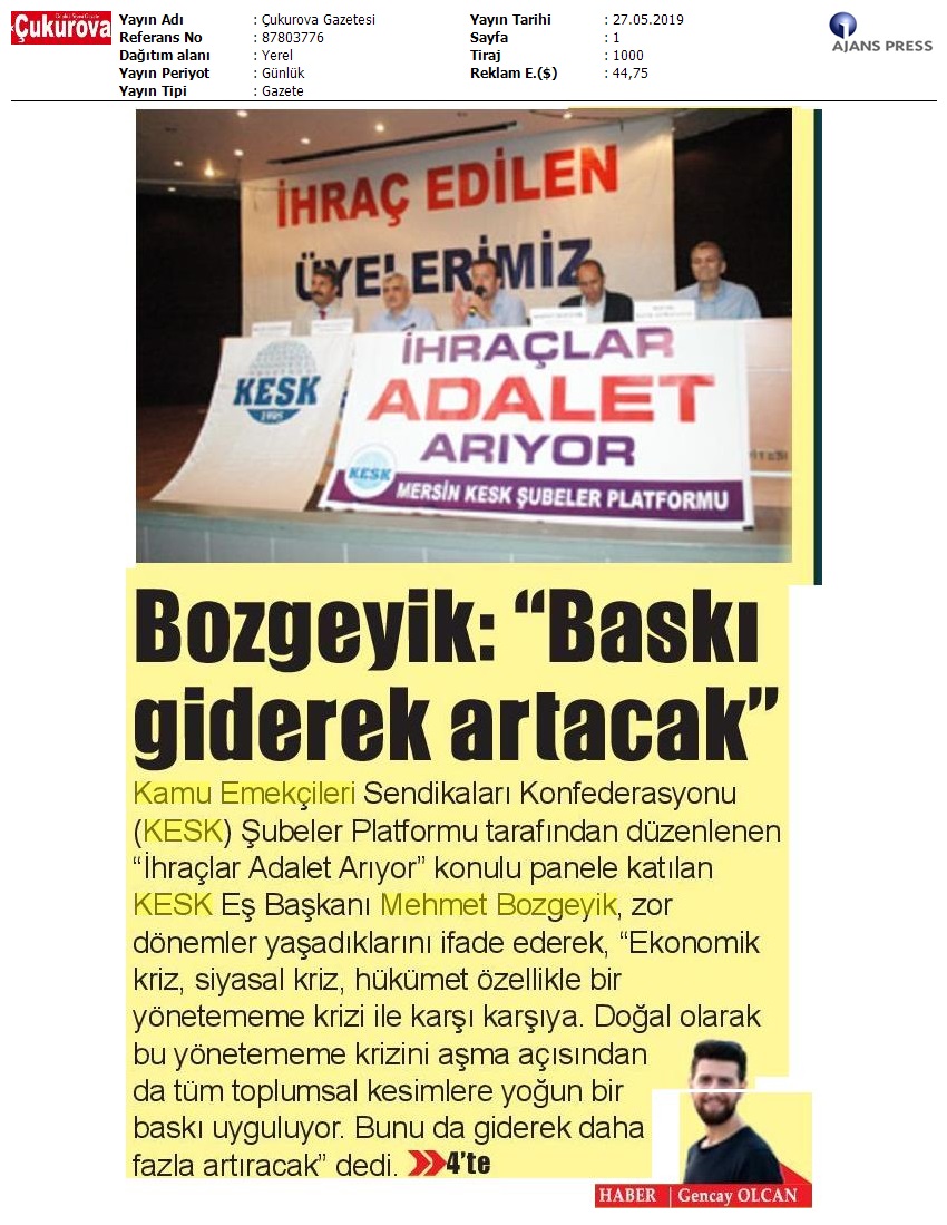 2019_05_27_Çukurova Gazetesi_ Giderek Artacak Kamu Emekçileri Sendikalari Konfederasyonu_87803776_(1)