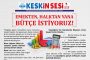 Kamu Kaynakları Yoksullukla Mücadele İçin Kullanılsın