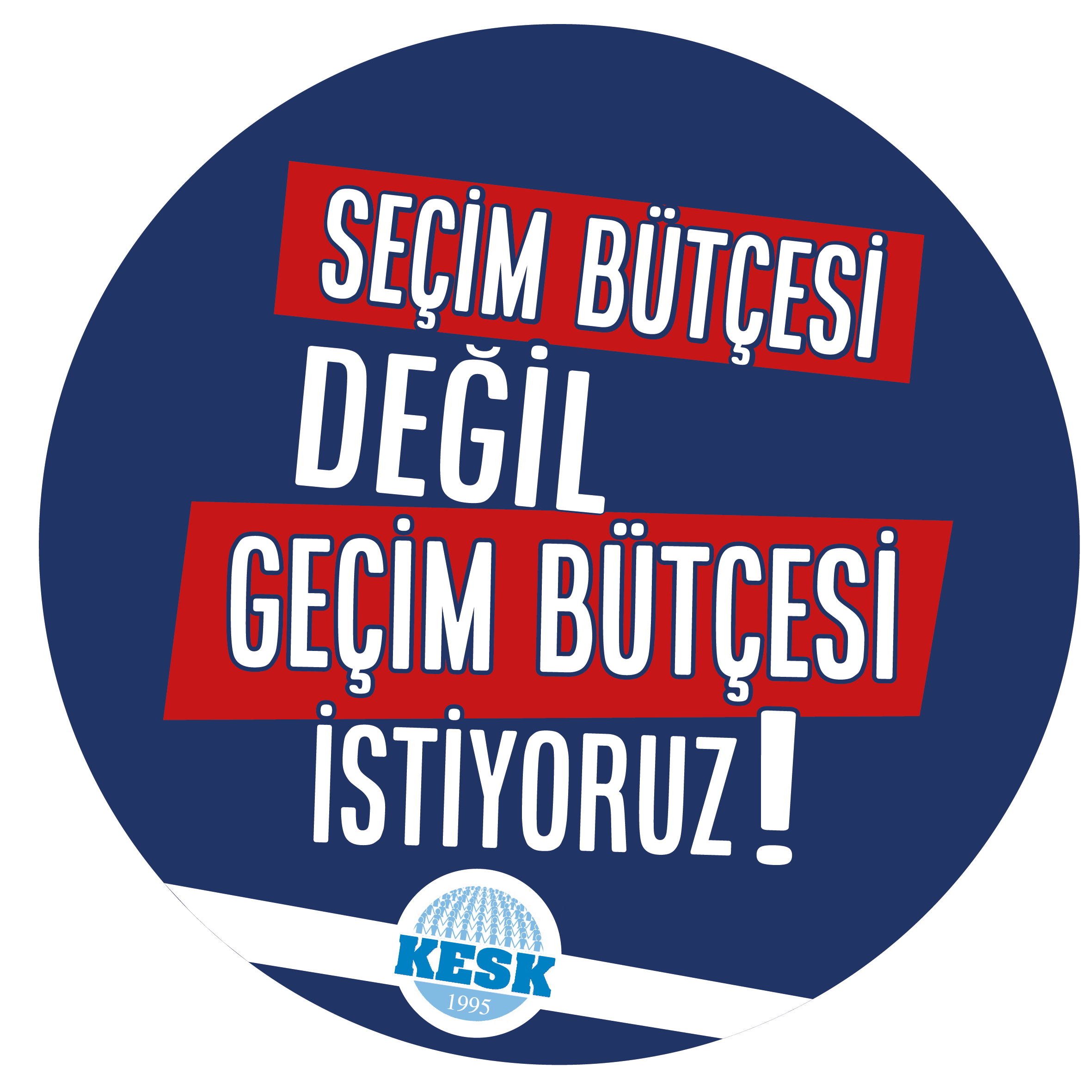 Bütçe kokartlarımızı takıyoruz!