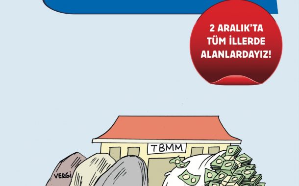 Emekten Yana Demokratik Halk Bütçesi İstiyoruz! 2 Aralık'ta Alanlardayız!