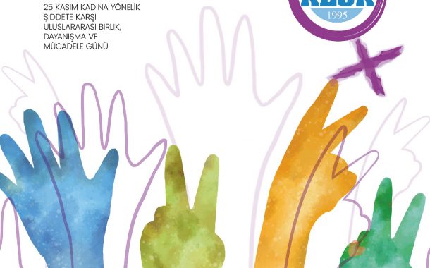 25 Kasım Etkinleri için Afiş, Mektup ve KESK Kadın Dergisi'ni Yayınladık!