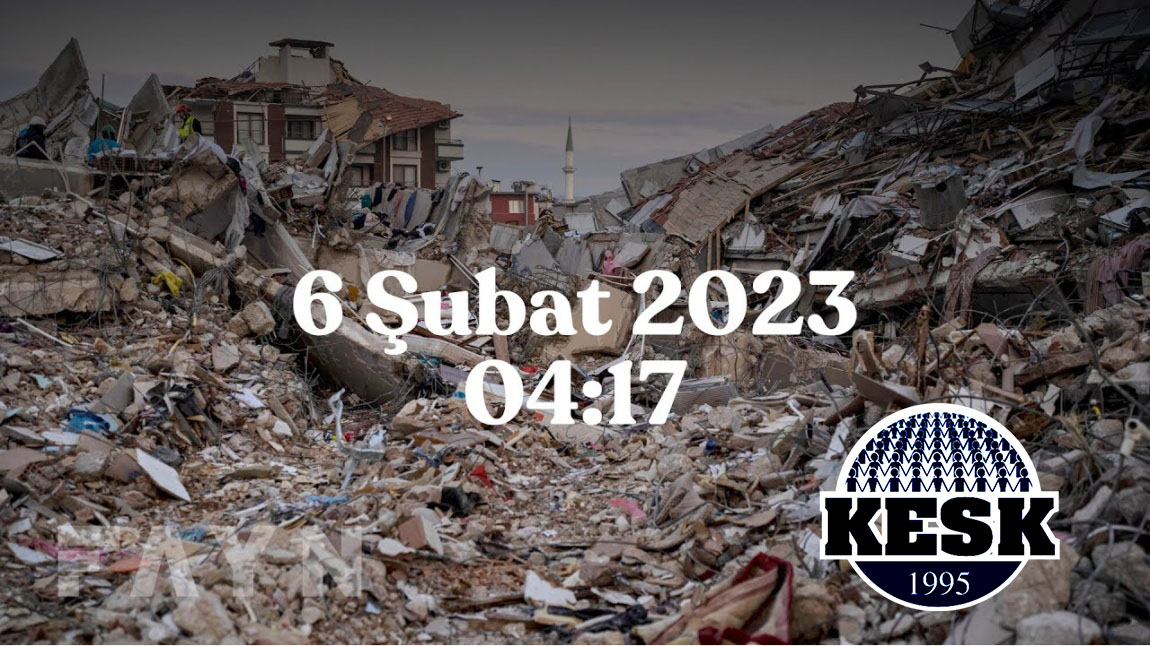  Kaybettiklerimizi saygıyla anıyoruz! 6 Şubat Depremleri 2. Yıl Anma Programı