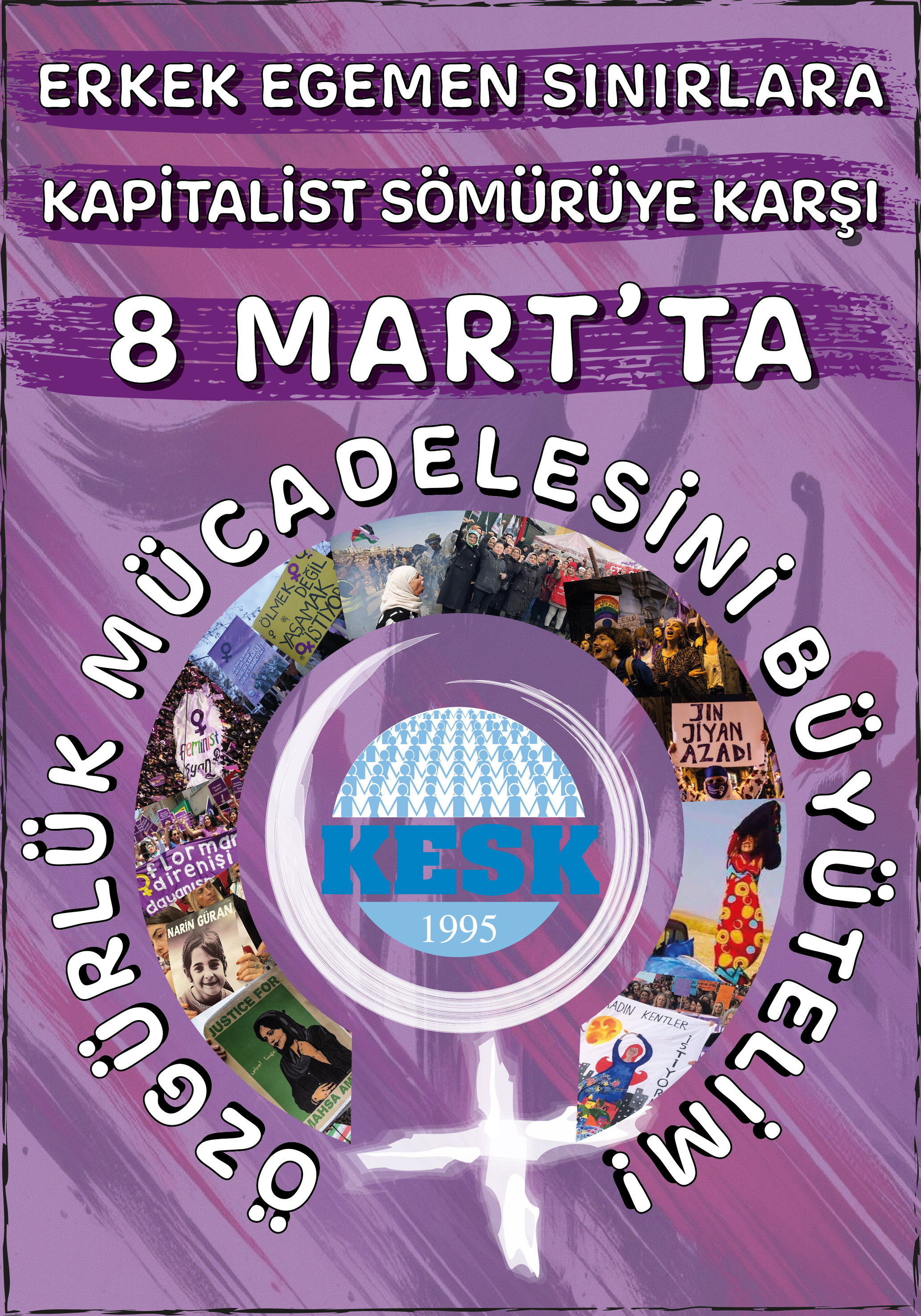 8 Mart Kadınların Uluslararası Birlik, Mücadele ve Dayanışma Günü Afiş ve Dergimizi Yayımladık