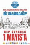 1 Mayıs’ta Ülkenin Dört Bir Yanında Alanlardayız!  İL İL 1 MAYIS PROGRAMIMIZ
